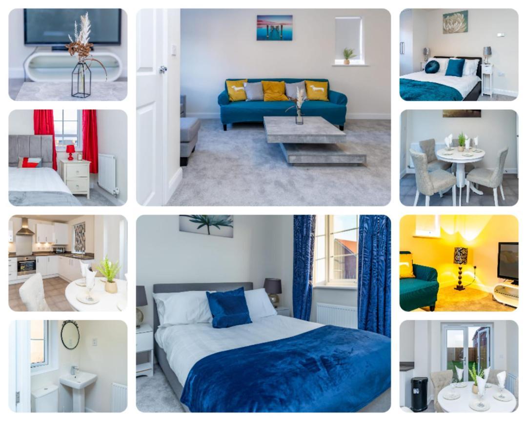 Stunning 3-Bed Risa House In Beeston Nottingham Villa Esterno foto